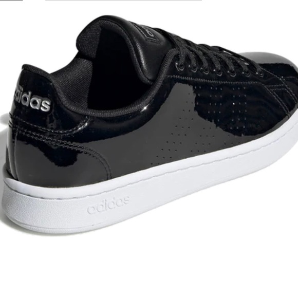WMNS) adidas Advantage 'Black Patent' EE7497 - Picture 4 of 8